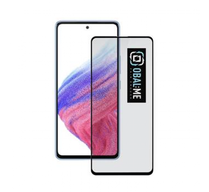 OBAL:ME 5D Tvrzené Sklo pro Samsung Galaxy A52/A52 5G/A52s 5G/A53 5G Black 