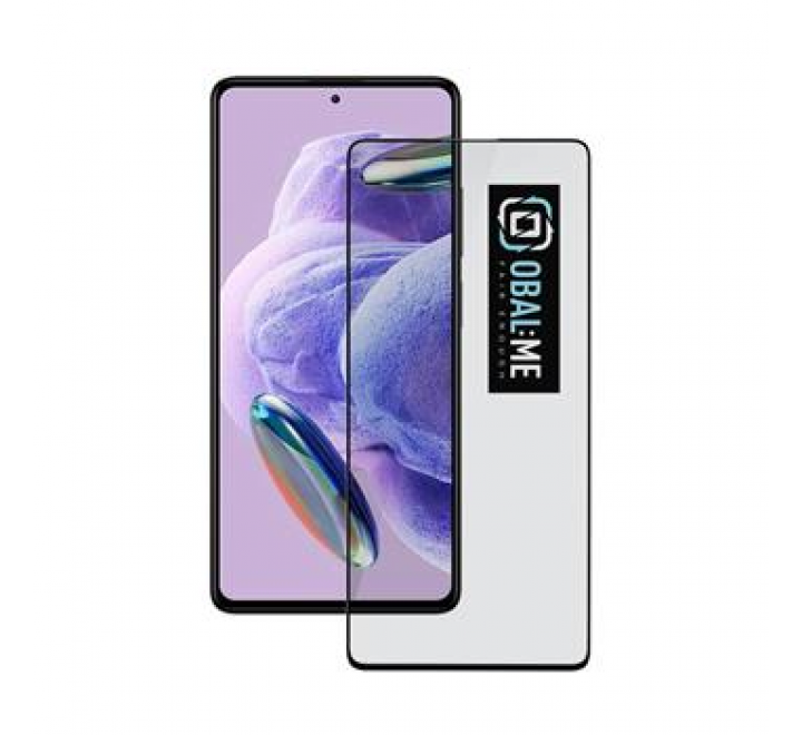 OBAL:ME 5D Tvrzené Sklo pro Xiaomi Redmi Note 12 Pro 5G Black 