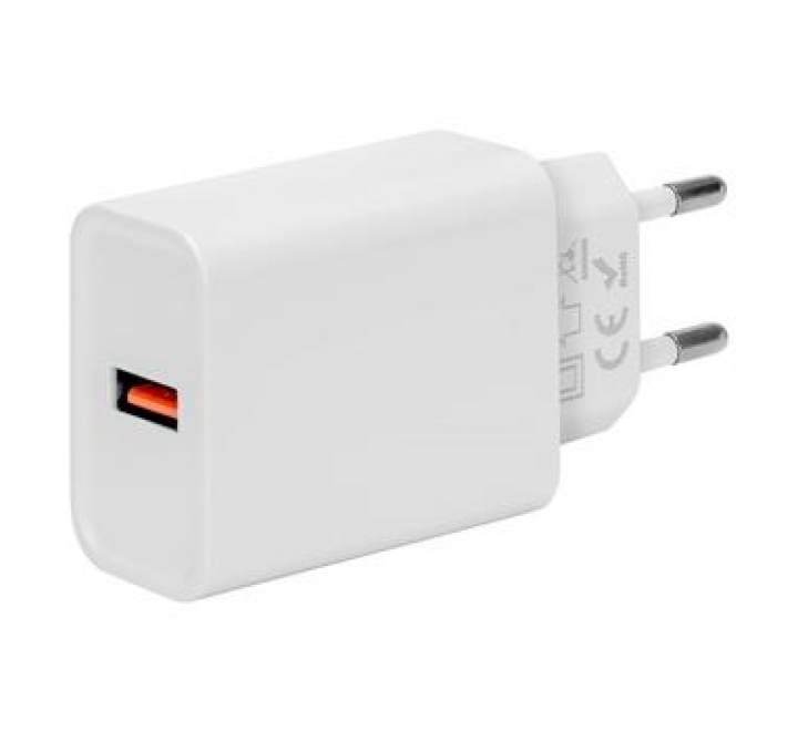 OBAL:ME Cestovní Nabíječka USB-A 18W White