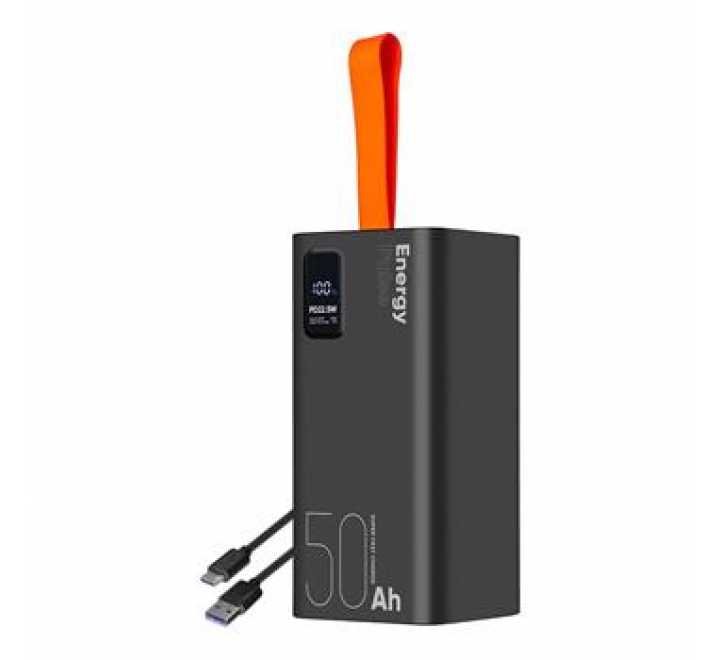 OBAL:ME EnergyPulse Powerbanka 50000mAh 22.5W Black