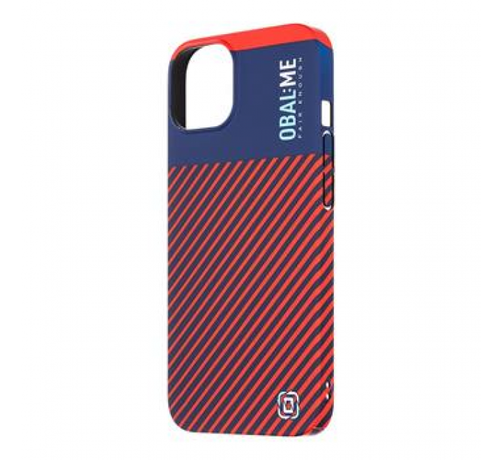 OBAL:ME Flossy Stripes Kryt pro Apple iPhone 13 Blue/Red