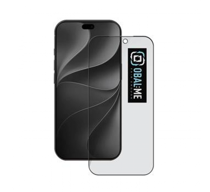 OBAL:ME Privacy 5D Tvrzené Sklo pro Apple iPhone 18 Pro Max Black