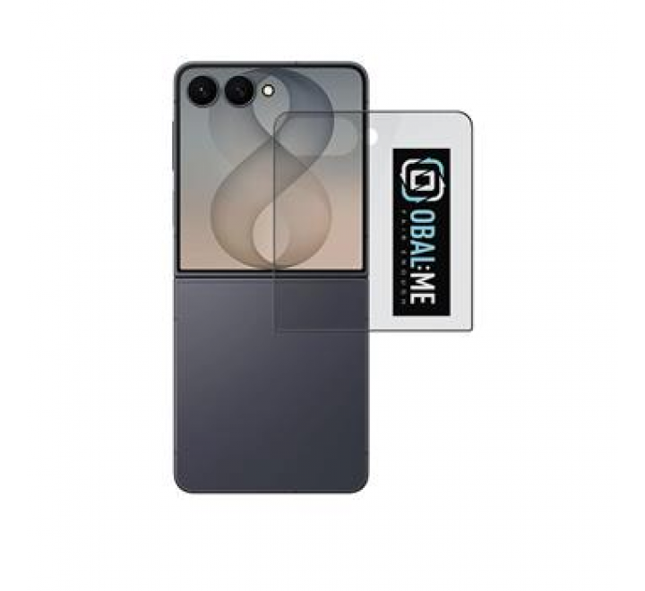 OBAL:ME Privacy 5D Tvrzené Sklo pro Samsung Galaxy Z Flip 8 Black