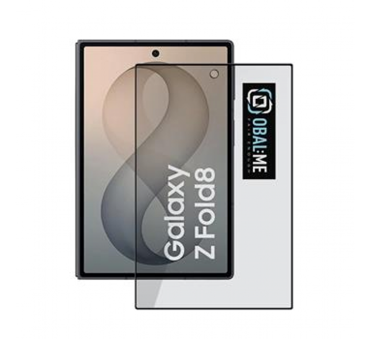 OBAL:ME Privacy 5D Tvrzené Sklo pro Samsung Galaxy Z Fold 8 Black