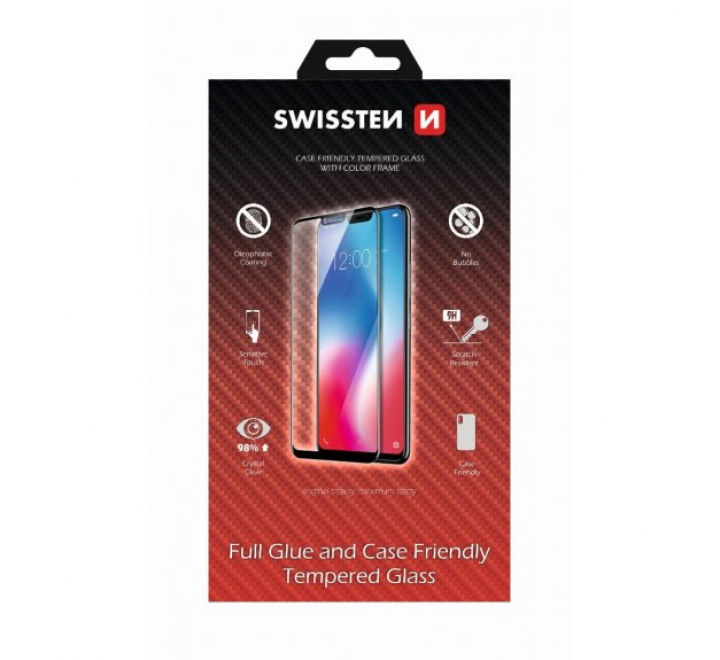 OCHRANNÉ TEMPEROVANÉ SKLO SWISSTEN APPLE IPHONE 12 6,7