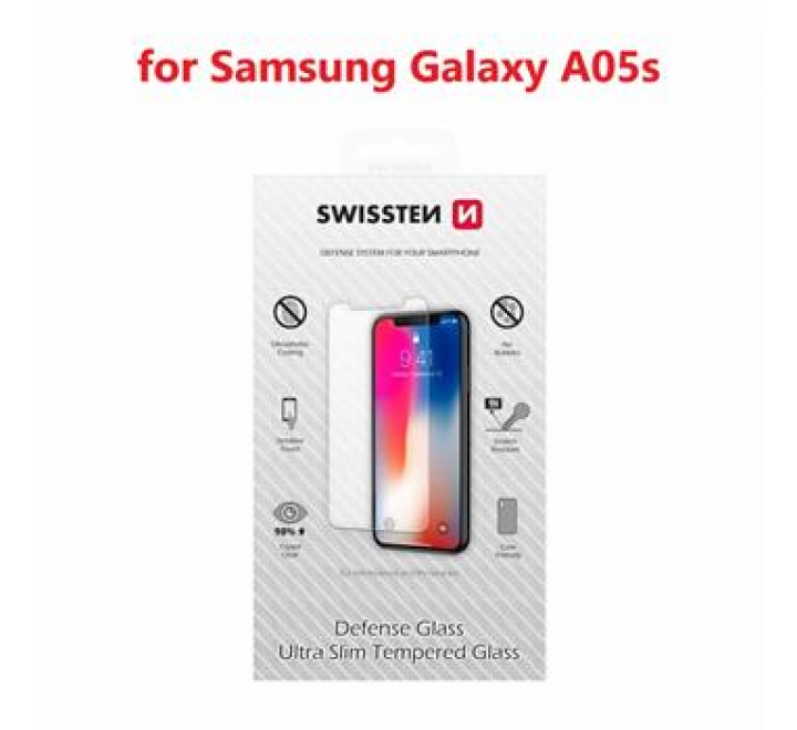 OCHRANNÉ TEMPEROVANÉ SKLO SWISSTEN PRO SAMSUNG GALAXY A05s RE 2,5D