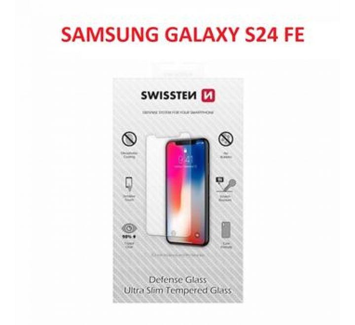 OCHRANNÉ TEMPEROVANÉ SKLO SWISSTEN PRO SAMSUNG S721B GALAXY S24 FE 5G RE 2,5D