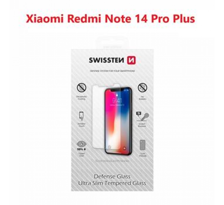 OCHRANNÉ TEMPEROVANÉ SKLO SWISSTEN PRO XIAOMI REDMI NOTE 14 PRO PLUS 5G RE 2,5D