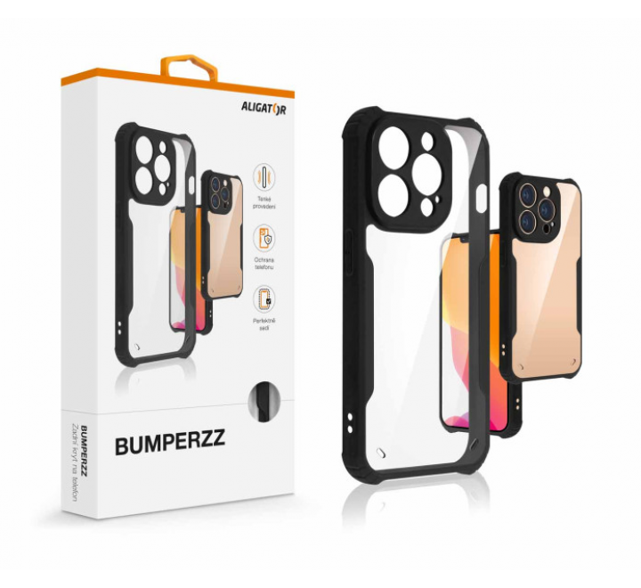 Pouzdro ALIGATOR Bumperzz iPhone 16 Plus, černé