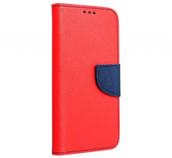 Pouzdro kniha Fancy pro Samsung Galaxy A13 4G (SM-A135) červeno-modrá (BULK)