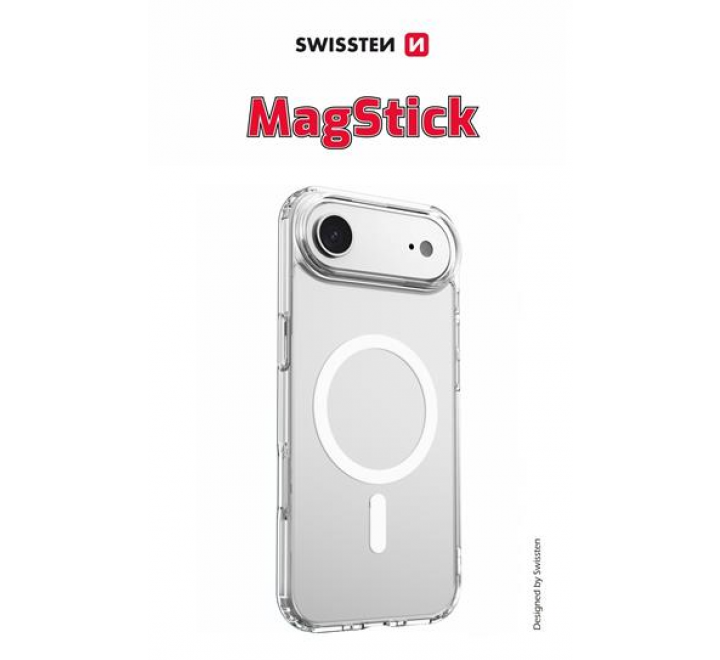 POUZDRO SWISSTEN CLEAR JELLY MagStick PRO APPLE IPHONE AIR TRANSPARENTNÍ