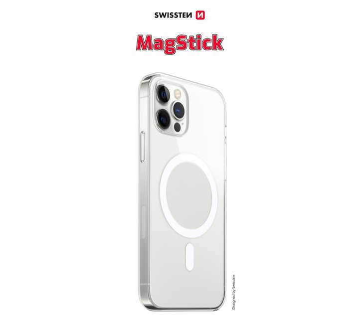 POUZDRO SWISSTEN CLEAR JELLY MagStick PRO SAMSUNG GALAXY S25 PLUS TRANSPARENTNÍ