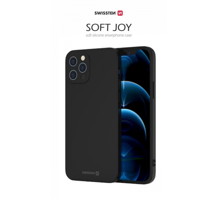 POUZDRO SWISSTEN SOFT JOY APPLE IPHONE 15 ČERNÉ