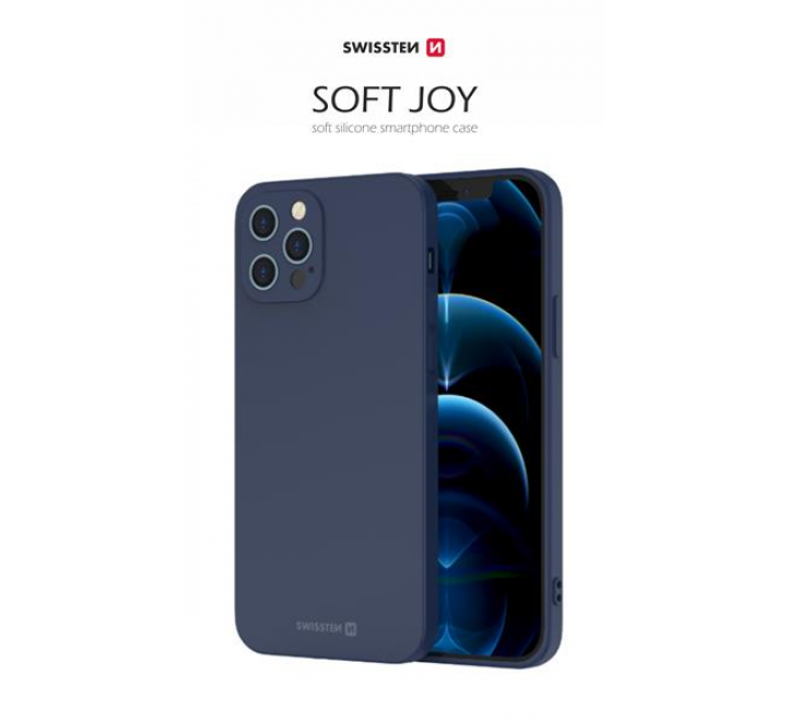 POUZDRO SWISSTEN SOFT JOY PRO IPHONE 16 PRO MODRÉ