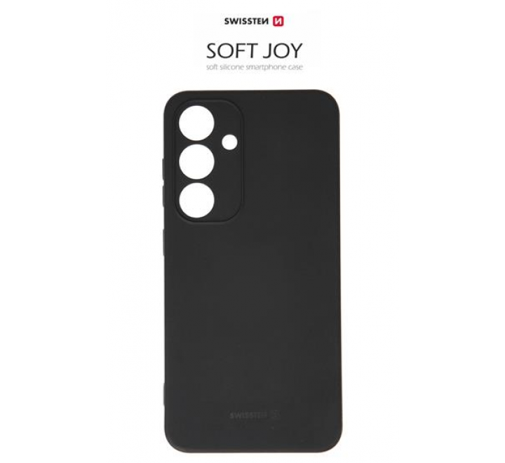 POUZDRO SWISSTEN SOFT JOY PRO SAMSUNG GALAXY S25 5G ČERNÉ