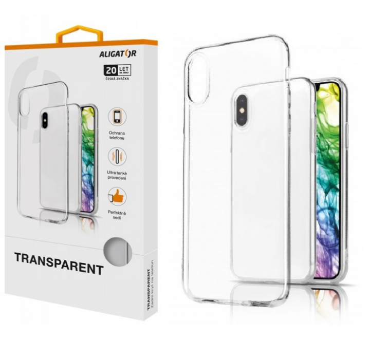 Pouzdro TRANSPARENT ALIGATOR Apple Iphone 16e