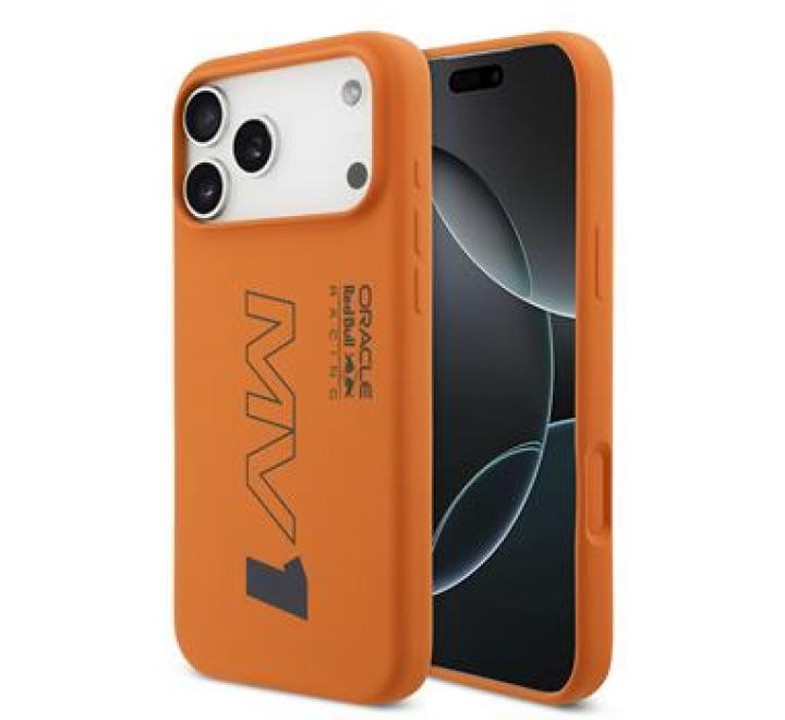 Red Bull Silicone MV1 MagSafe Zadní Kryt pro iPhone 17 Pro Max Orange