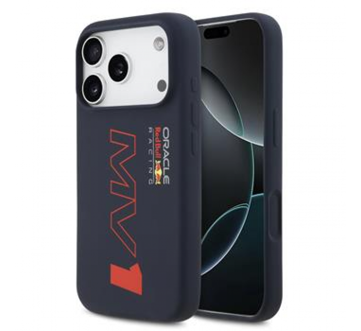 Red Bull Silicone MV1 MagSafe Zadní Kryt pro iPhone 17 Pro Navy