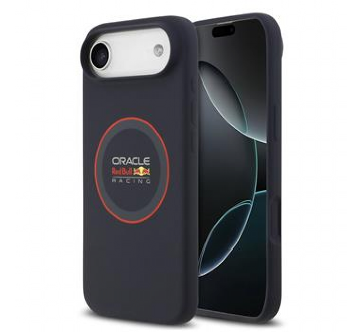 Red Bull Silicone Red Ring MagSafe Zadní Kryt pro iPhone 17 Air Navy