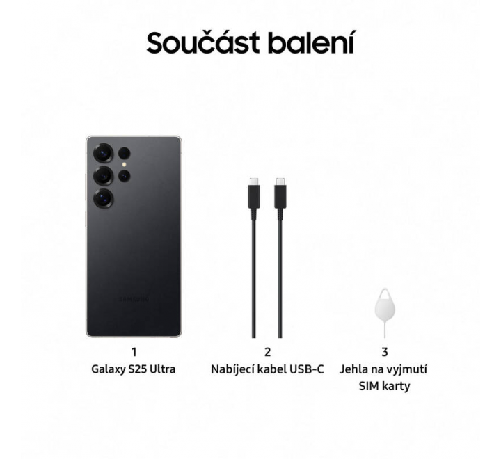 Samsung Galaxy S25 Ultra 12GB/512GB S938B Titanium Black