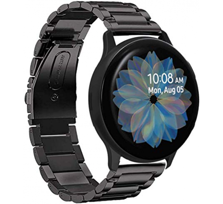 galaxy watch active 2 black stainless steel