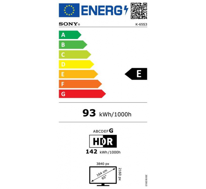 Sony Bravia 3 K-65S35