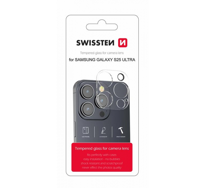 SWISSTEN OCHRANNÉ SKLO NA ČOČKY FOTOAPARÁTU PRO SAMSUNG S938B GALAXY S25 ULTRA 5G