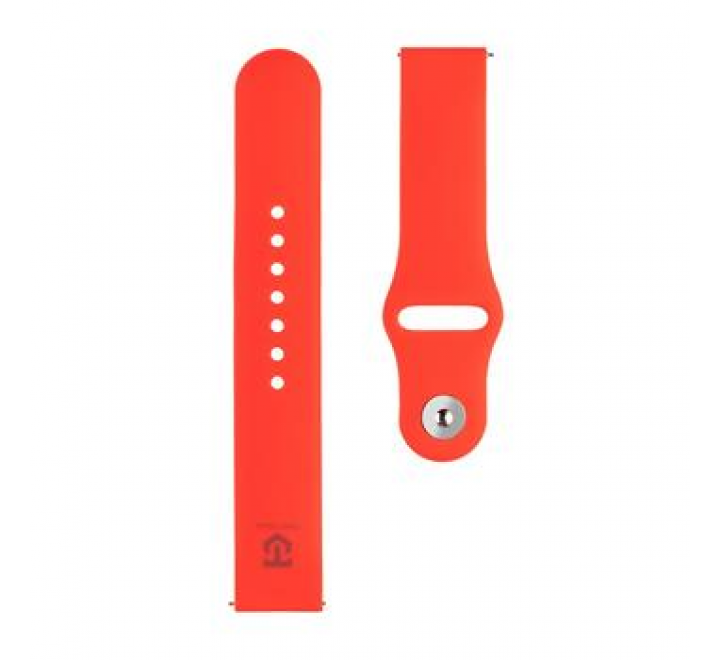 Tactical 854 Silikonový Řemínek 20mm Red