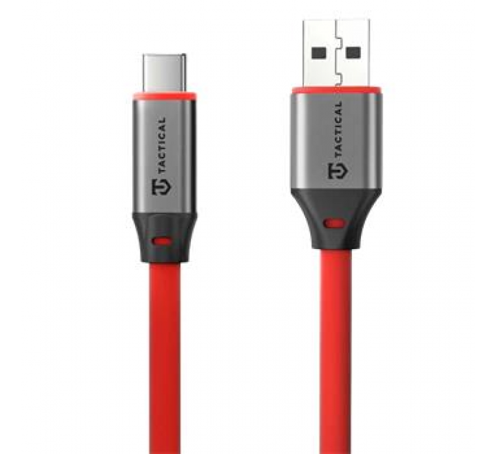 Tactical Fat Man 2.0 Cable USB-A/USB-C 1m Red