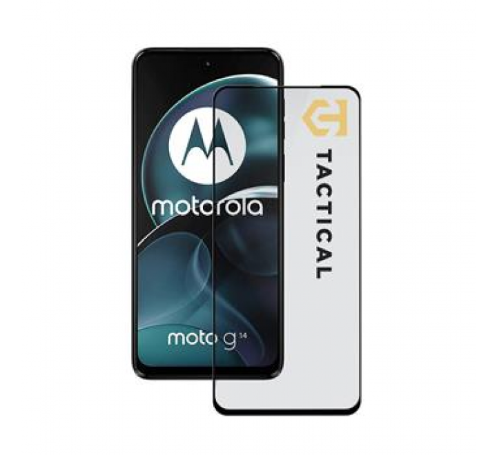 Tactical Glass Shield 5D sklo pro Motorola G14 Black 