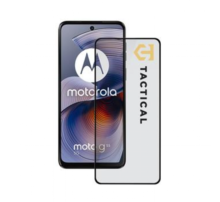 Tactical Glass Shield 5D sklo pro Motorola G55 Black