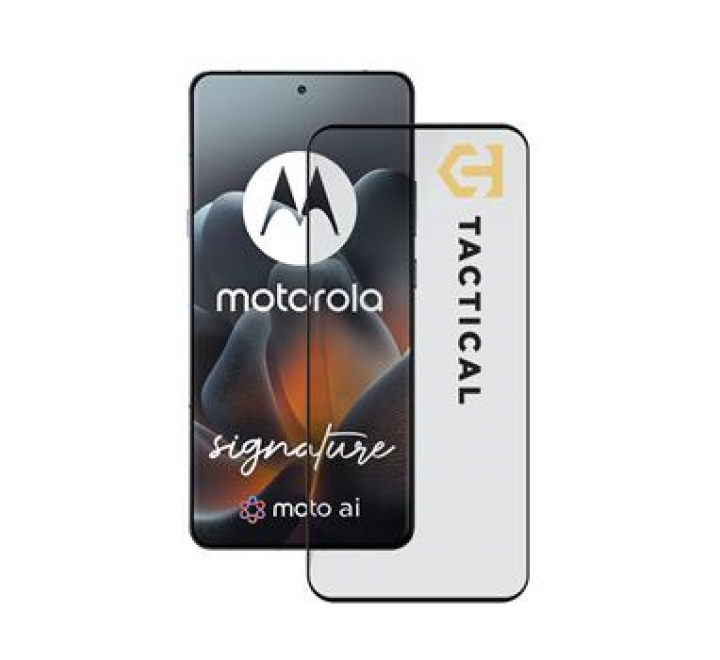 Tactical Glass Shield 5D sklo pro Motorola Signature Black 