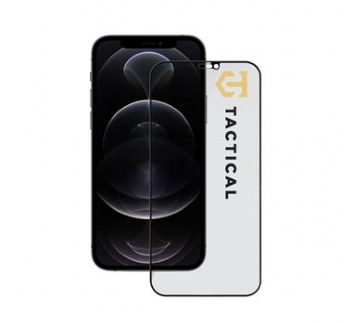 Tactical Glass Shield Privacy Stealth 5D sklo pro Apple iPhone 12 Pro Max Black 