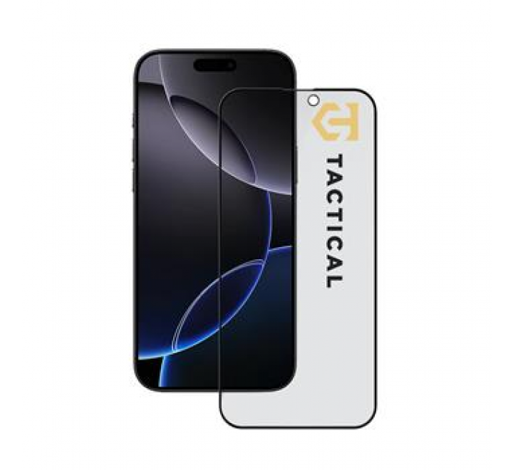 Tactical Glass Shield Privacy Stealth 5D sklo pro Apple iPhone 16 Pro Max Black