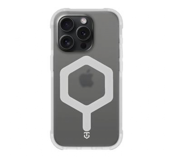 Tactical MagForce Hexagon Kryt pro Apple iPhone 15 Pro T-White