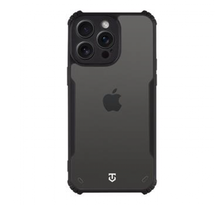 Tactical Quantum Stealth Kryt pro Apple iPhone 15 Pro Max Clear/Black 