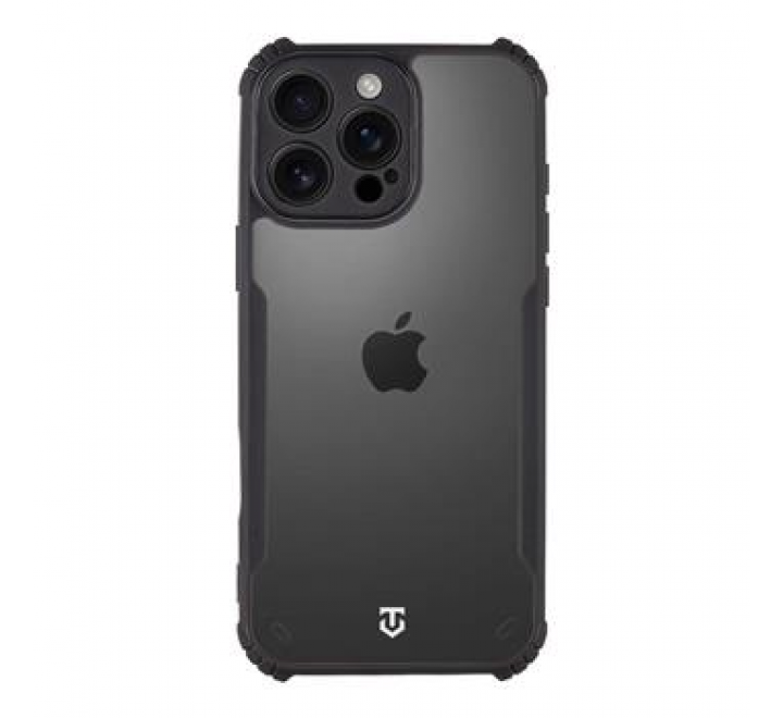 Tactical Quantum Stealth Kryt pro Apple iPhone 16 Pro Max Clear/Black