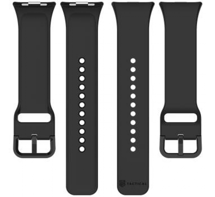 Tactical Silikonový Řemínek pro Xiaomi Redmi Watch 4/5/6 Black