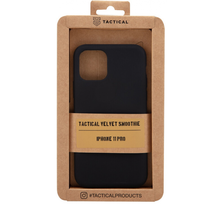 Tactical Velvet Smoothie Kryt pro Apple iPhone 12 Pro/12 Max Asphalt