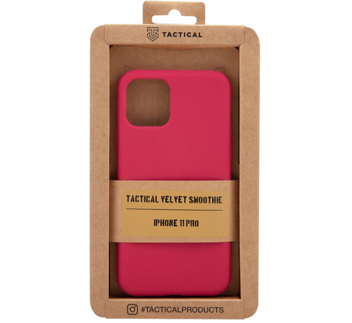 Tactical Velvet Smoothie Kryt pro Apple iPhone 12 Pro/12 Max Sangria
