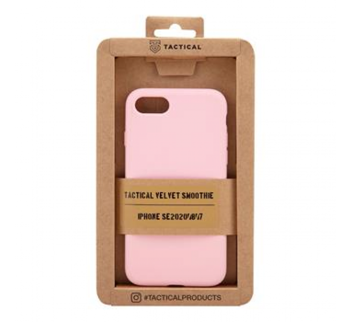 Tactical Velvet Smoothie Kryt pro Apple iPhone SE2020/8/7 Pink Panther