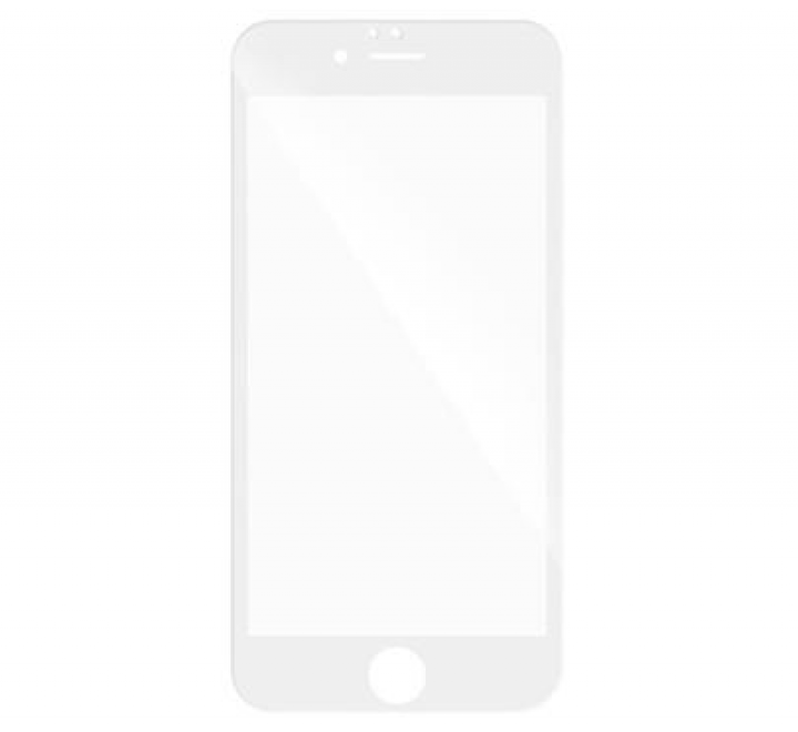 Tvrzené sklo 3D pro Samsung Galaxy J7 2017, plné lepení, bílá