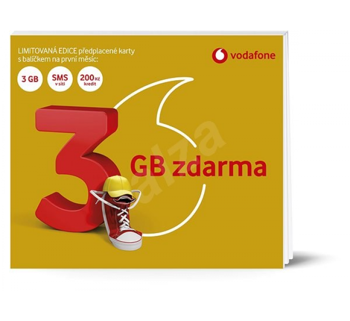 Vodafone Sim Zlatá karta